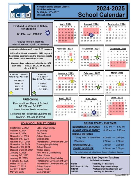 Kcps School Calendar 23 24