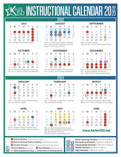 Keller Isd Calendar 25 26