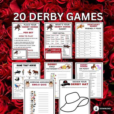 Kentucky Derby Printables