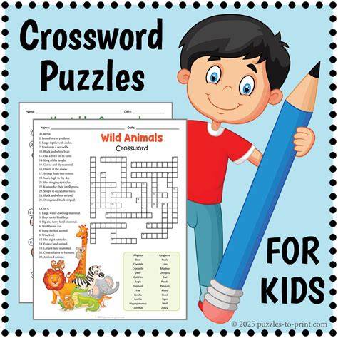 Kids Puzzles Printable
