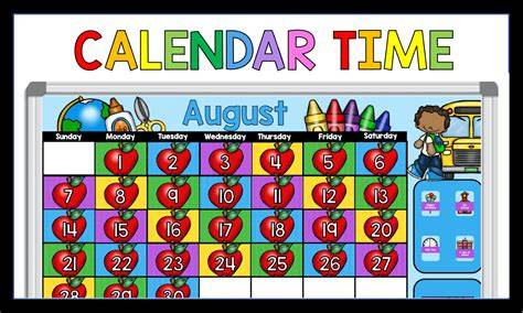 Kindergarten Calendar Time