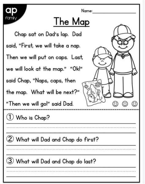 Kindergarten Reading Worksheets Printable Free