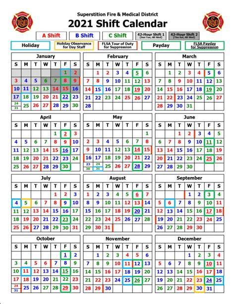 Lafd Shift Calendar