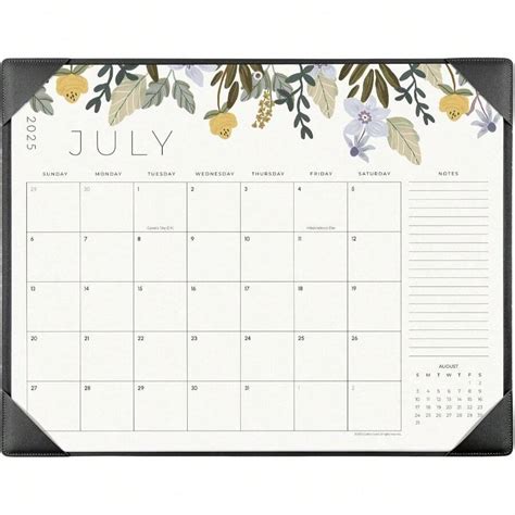 Large Desk Pad Calendar