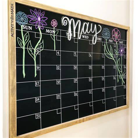 may calendar ideas