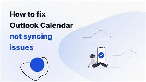 outlook calendar not sync with iphone