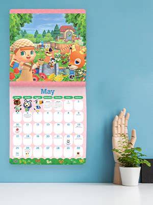 animal crossing calendar