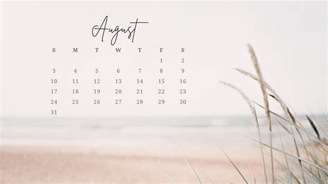 calendar computer background