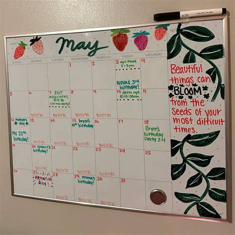 may calendar ideas