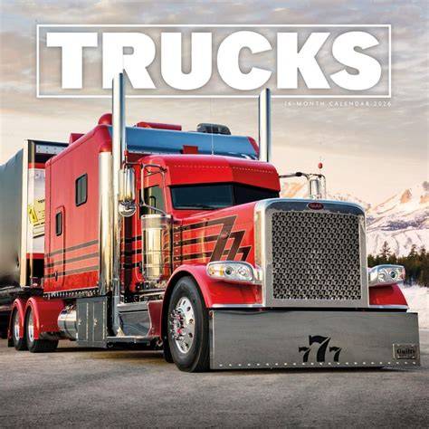 nude trucker calender