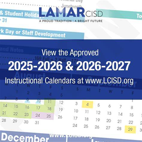 Lcisd Instructional Calendar