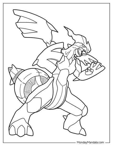 Legendary Pokemon Printable Coloring Pages