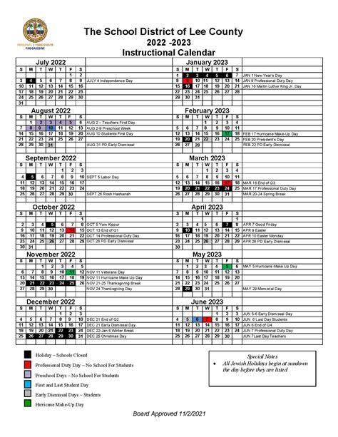 Leon County Schools Calendar 24 25