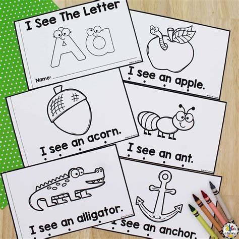 Letter A Printable Book