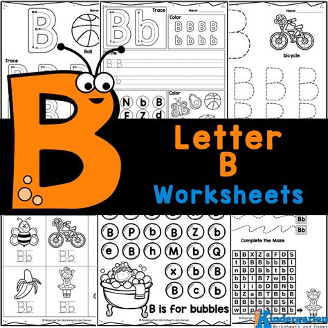 Letter B Free Printables