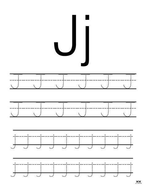 Letter J Printables