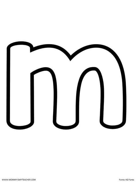 Letter M Printable Free