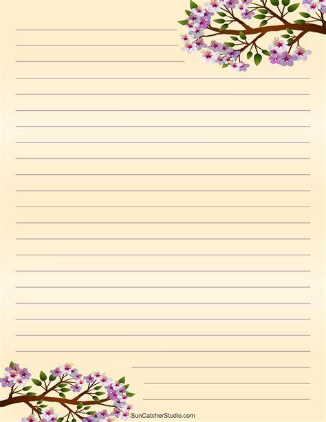 Letter Paper Printable