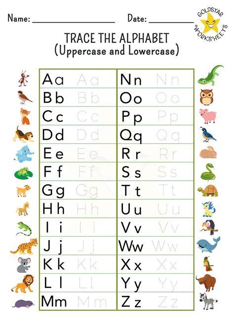 Letter Tracing Worksheets Printable