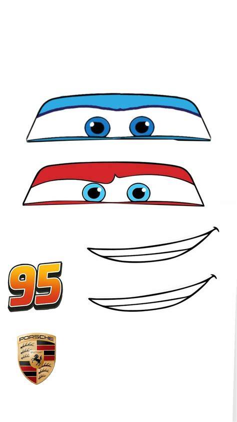Lightning Mcqueen Printable Eyes