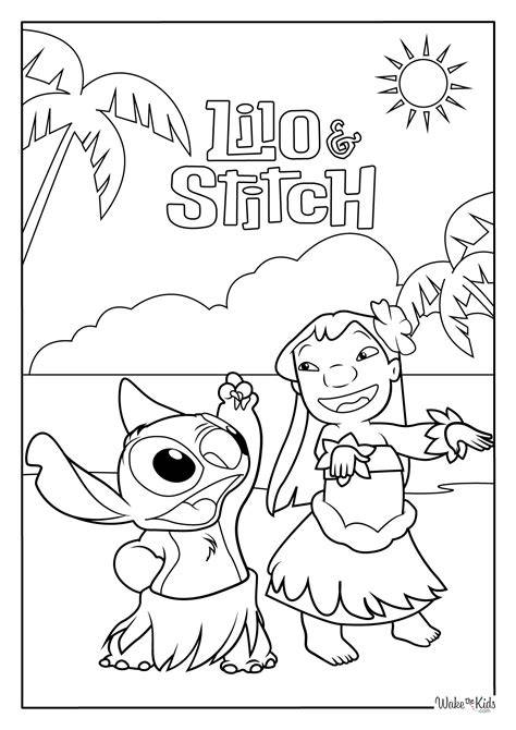 Lilo And Stitch Free Coloring Pages