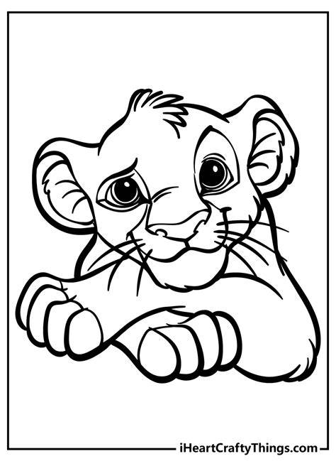 Lion King Free Printable Coloring Pages