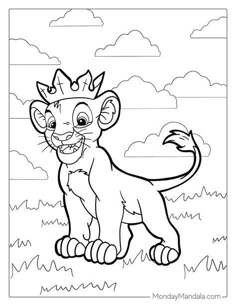 Lion King Printable Coloring Pages