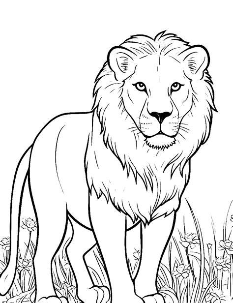 Lion Printable
