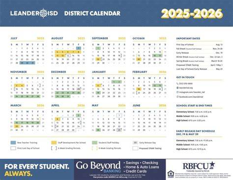 Lisd 2025 2026 Calendar