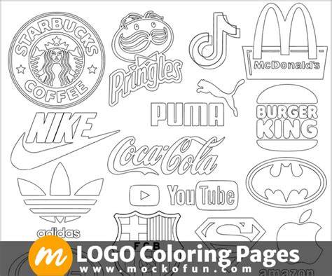 Logo Coloring Sheets