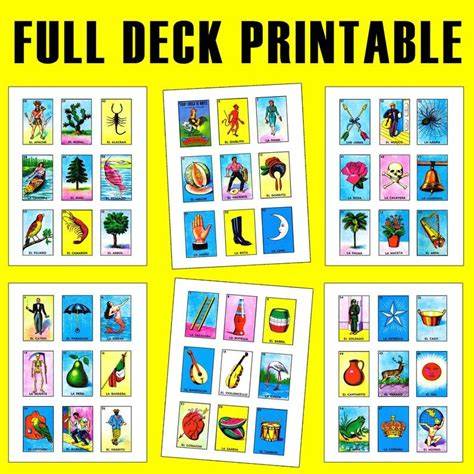 Loteria Game Printable
