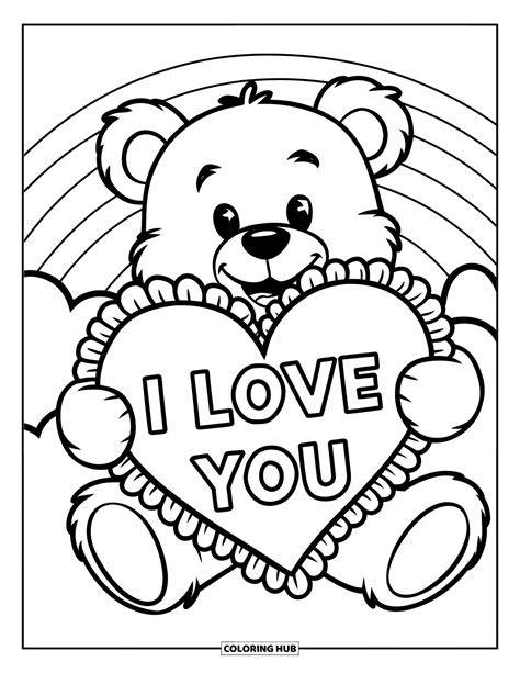 Love Colouring In Pages