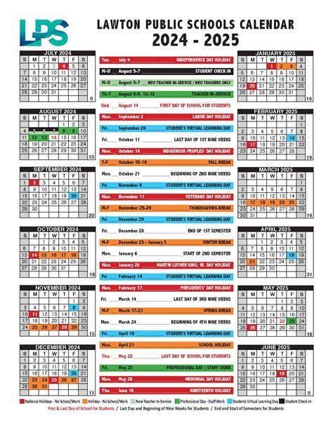 Lps Calendar 2024 2025