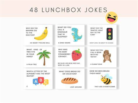 Lunchbox Jokes Printable