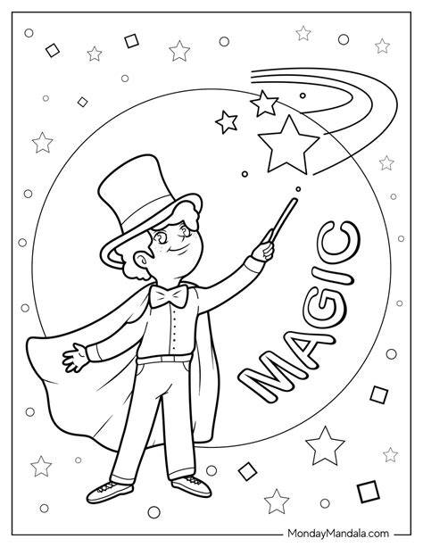 Magic Colouring Pages