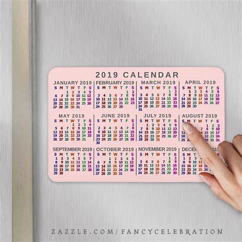 Magnet Fridge Calendar