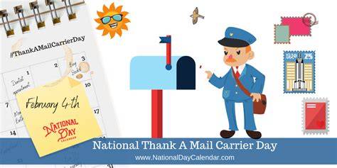 Mail Carrier Calendar