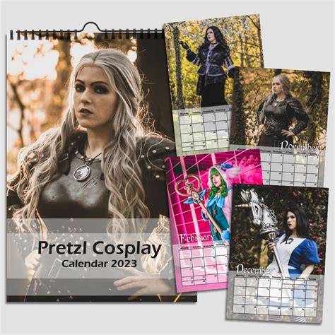 Major Kill Cosplay Calendar