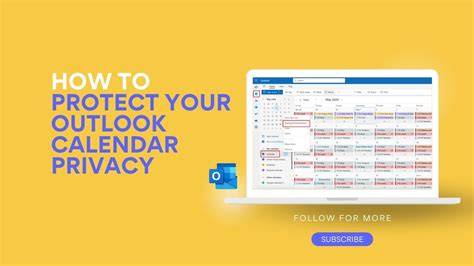 Making Outlook Calendar Private