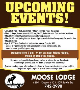 Manchester Moose Lodge Calendar Pdf