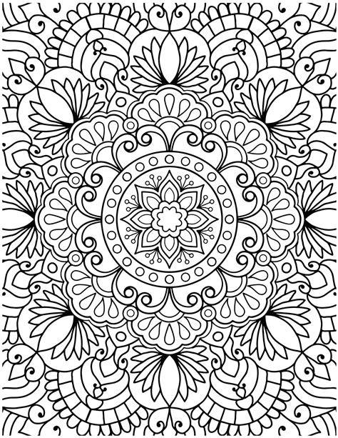 Mandala Coloring For Adults