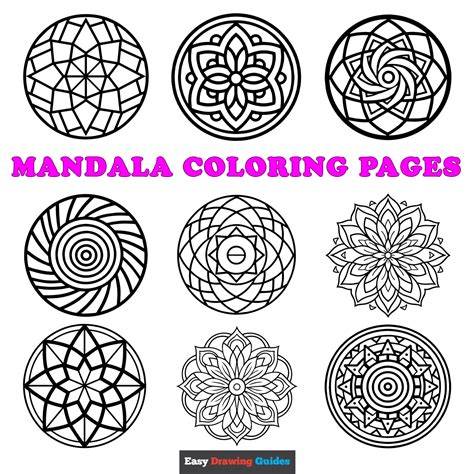 Mandala Coloring Sheets