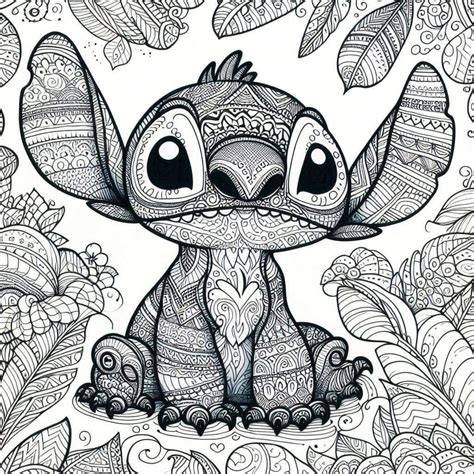 Mandala Stitch Coloring Pages