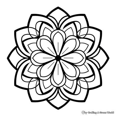 Mandalas Coloring Pages Printable Easy