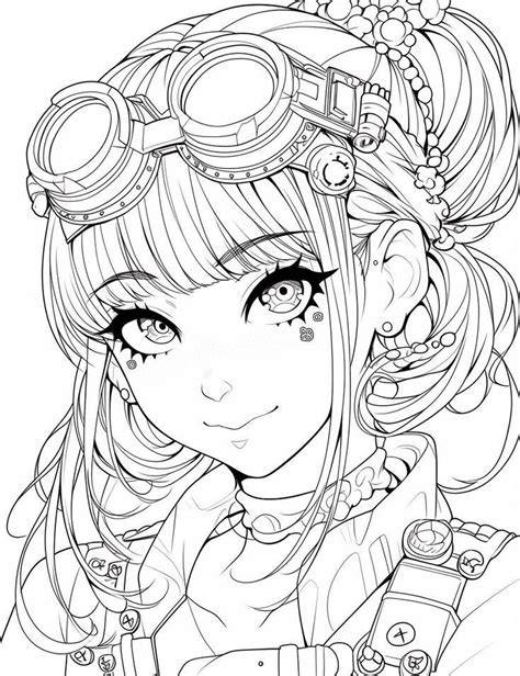 Manga Coloring Pages