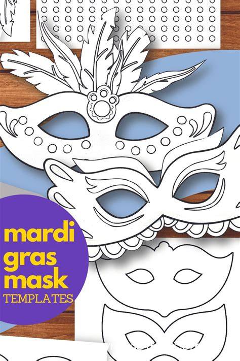 Masquerade Masks Printable
