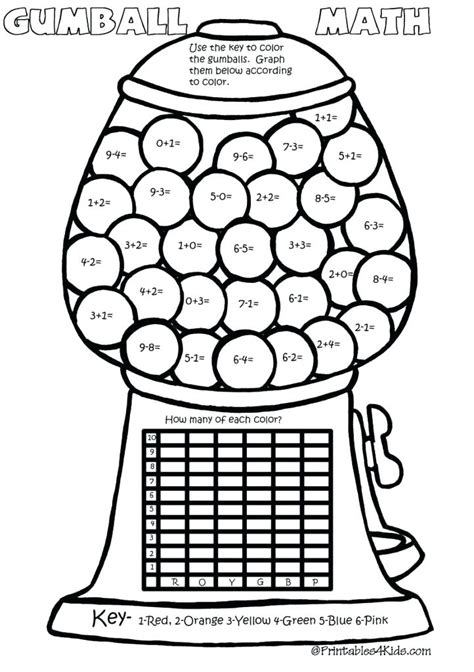 Math Coloring Pages 3rd Grade