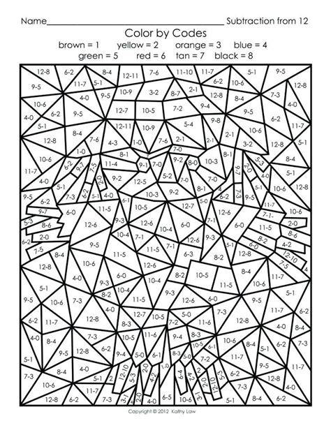 Maths Colouring Sheets