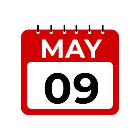 May 9th Calendar