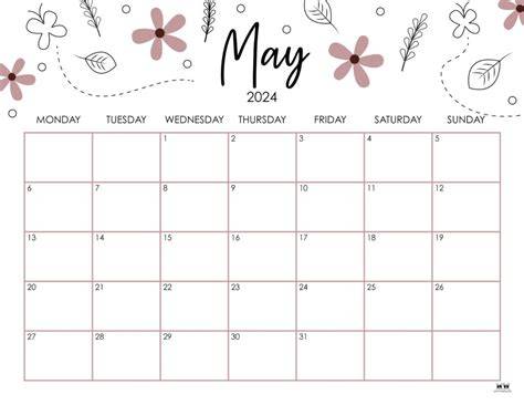 May Printable Calendar